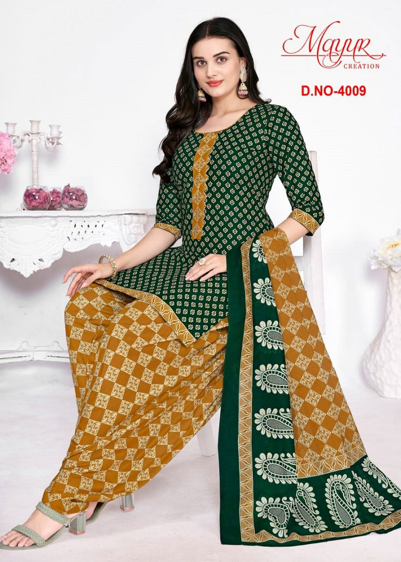 Mayur Gamthi Vol 4 Printed Cotton Dress Material Catalog
